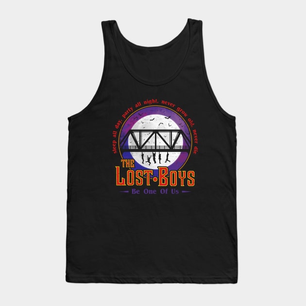 Lost Boys Club Tank Top by SunsetSurf